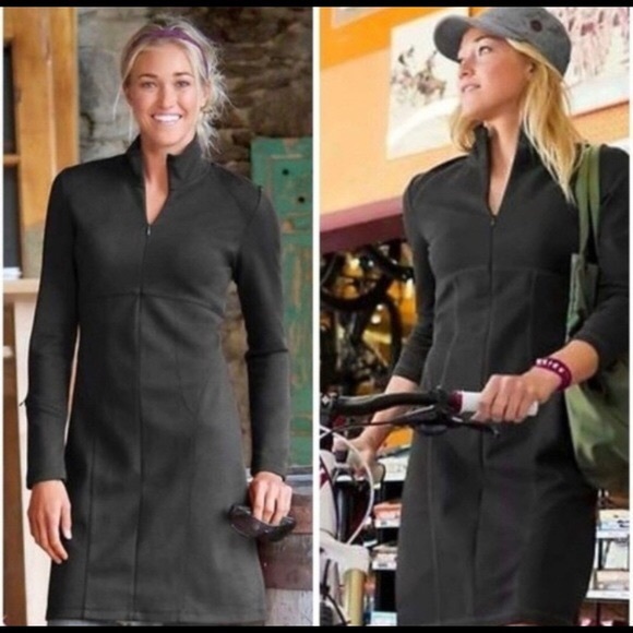 Athleta Dresses & Skirts - Athleta scuba knit long sleeve dress